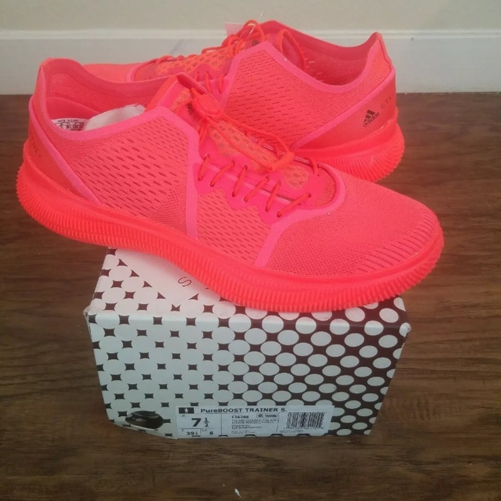 Adidas Stella McCartney Pureboost Trainer Hot Pink